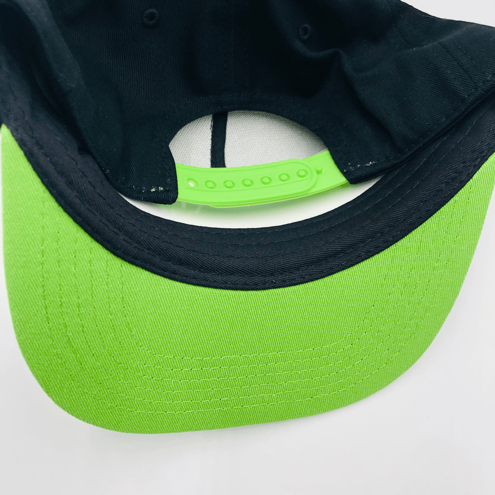 Xbox Series X Velocity Architecture Snapback Hat Black Green Glow in the‎ Dark - Picture 4 of 4